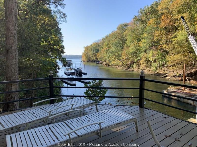 Lake property sold at auction