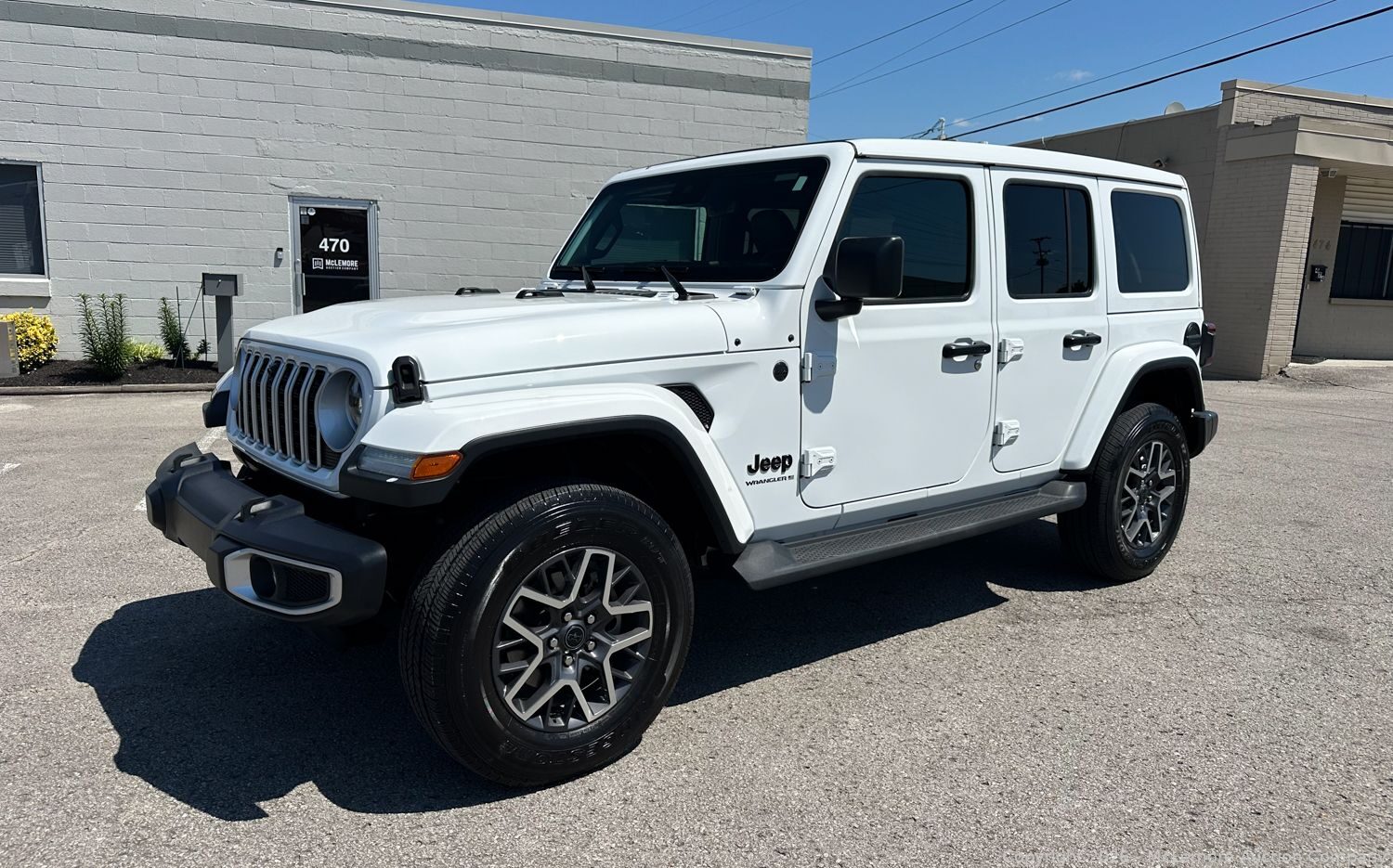 2025 Jeep Wrangler Sahara photographed for auction